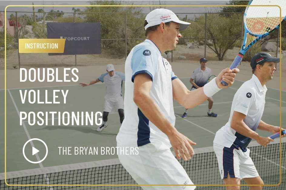 Doubles Volley Positioning