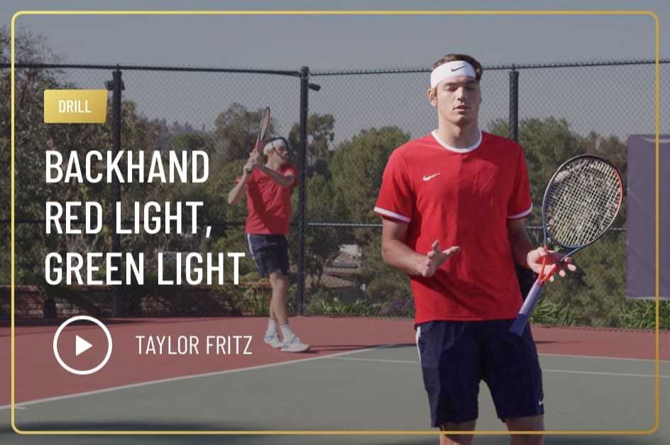 Backhand Red Light, Green Light