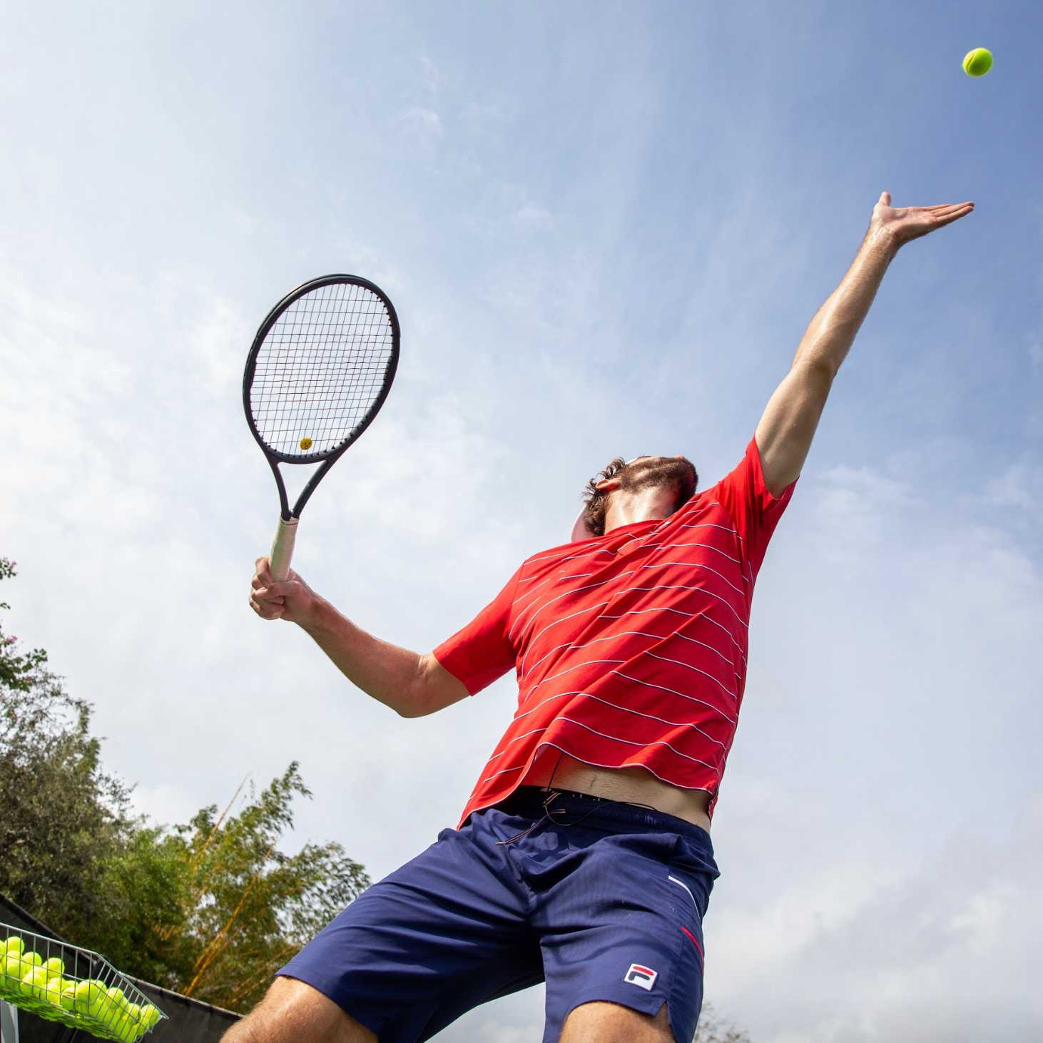 How to Hit a Tennis Serve- TopCourt