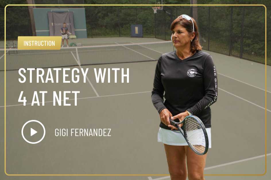 Strategy with 4 at Net