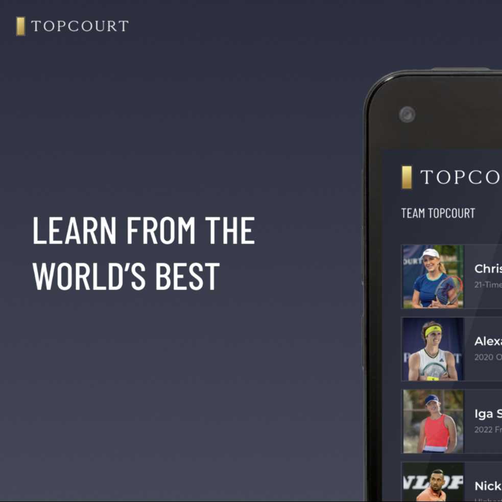 TopCourt has arrived on Amazon