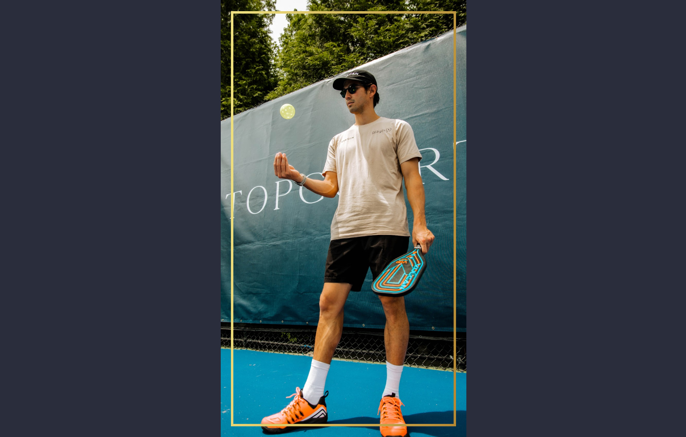 Where to stand on your serve