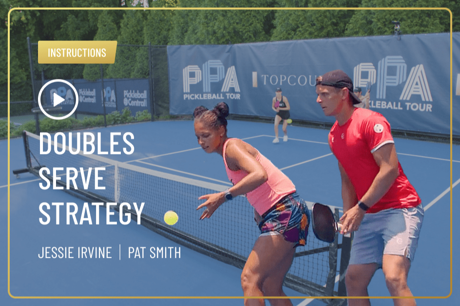 Doubles Serve Strategy